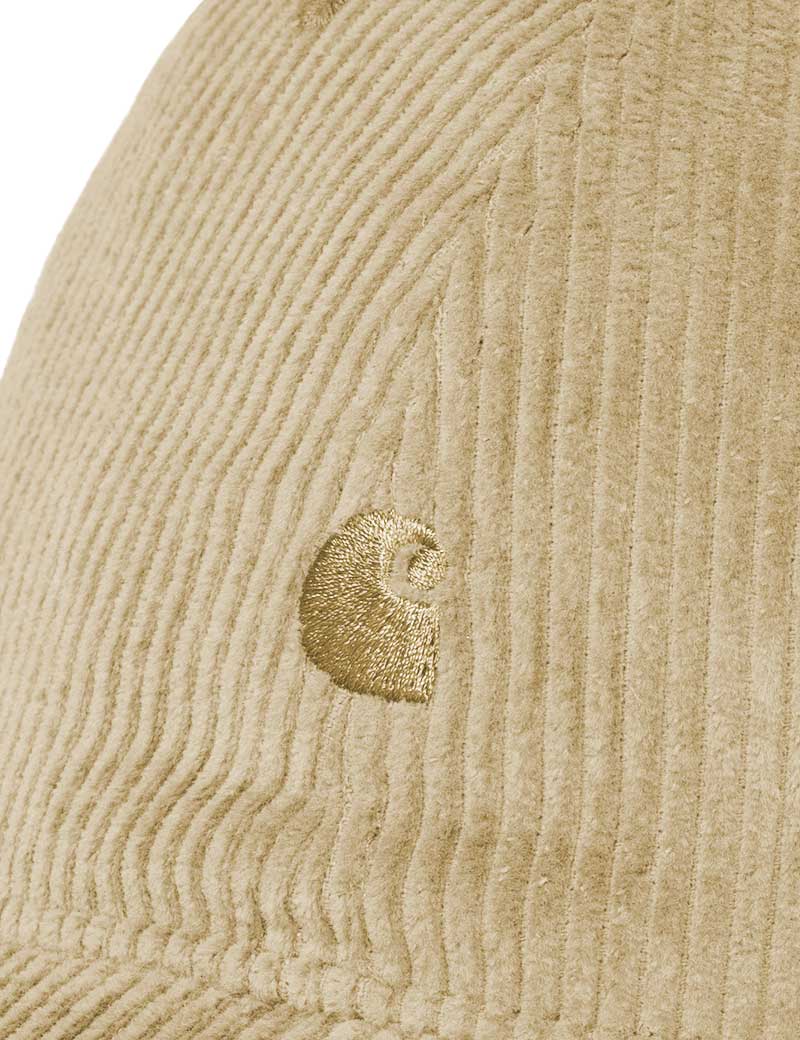 CARHARTT WIP HARLEM CORDUROY CAP SABLE