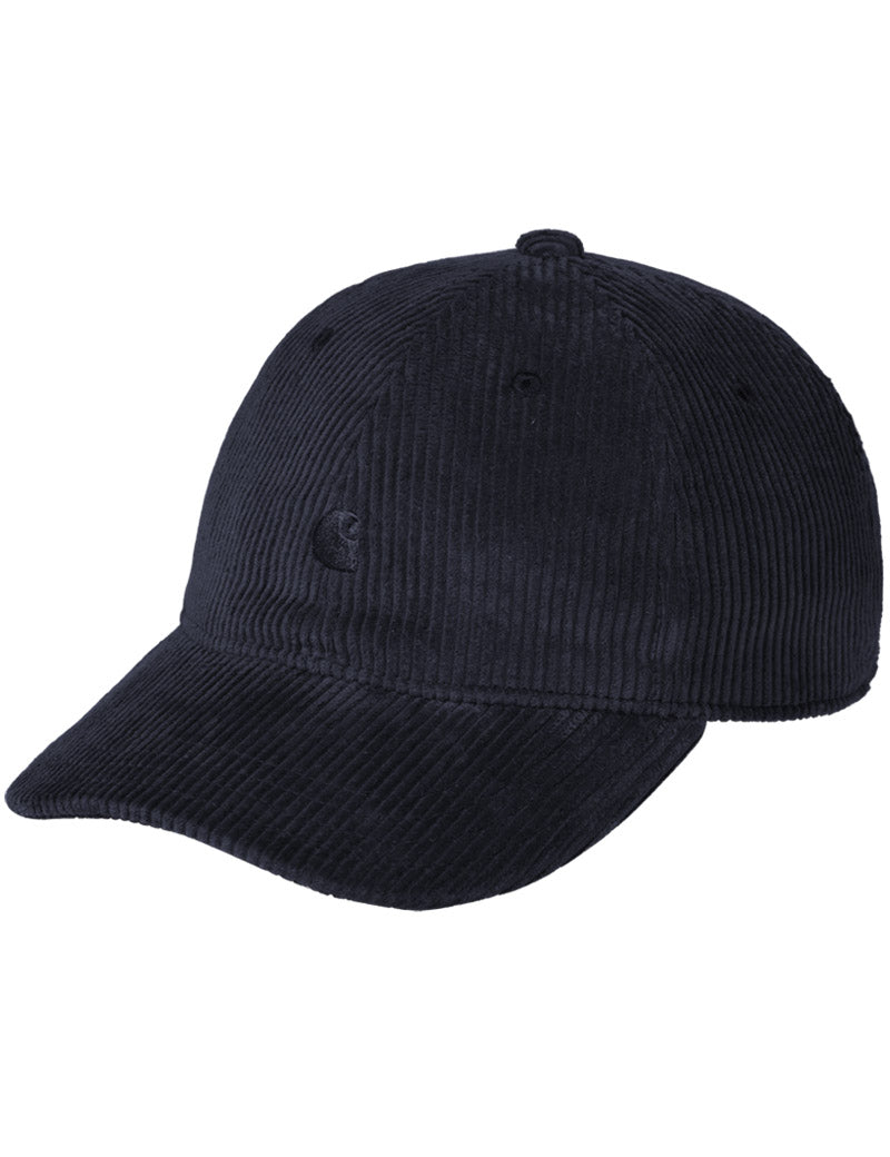 CARHARTT WIP HARLEM CORDUROY CAP DARK NAVY