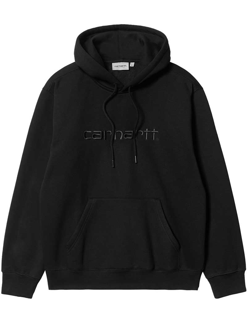 Carhartt Wip Hooded Sweat Black Black