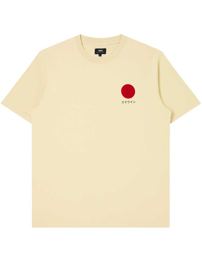 EDWIN JAPANESE SUN T-SHIRT TENDER YELLOW