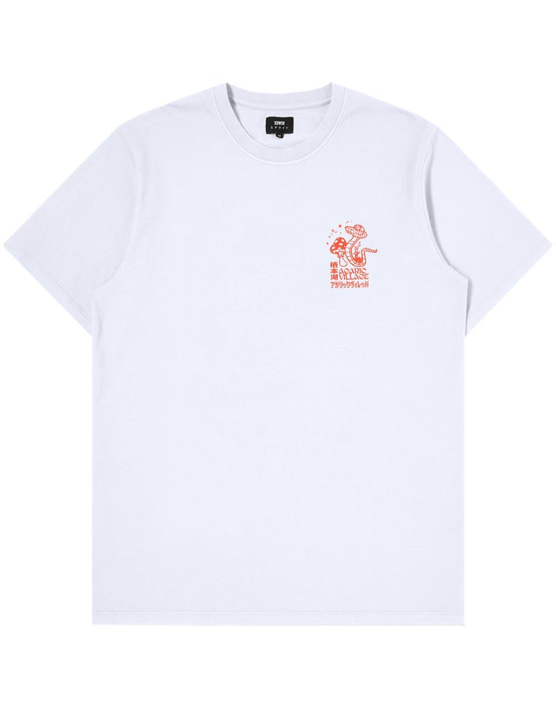 EDWIN AGARIC VILLAGE T-SHIRT WHITE