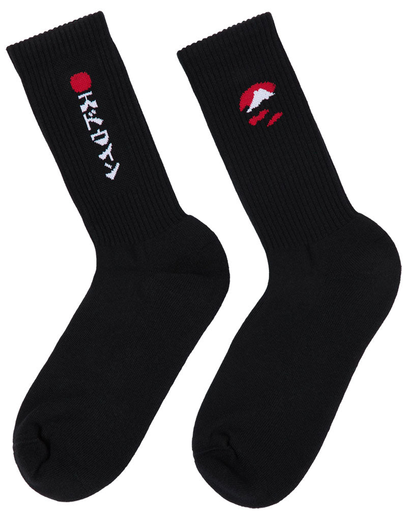 EDWIN KAMIFUJI SOCKS BLACK