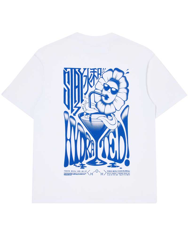 EDWIN STAY HYDRATED T-SHIRT WHITE