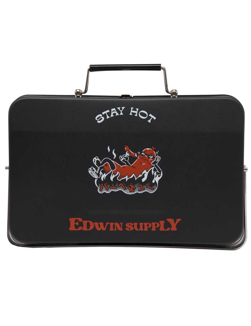 EDWIN PORTABLE BBQ BLACK