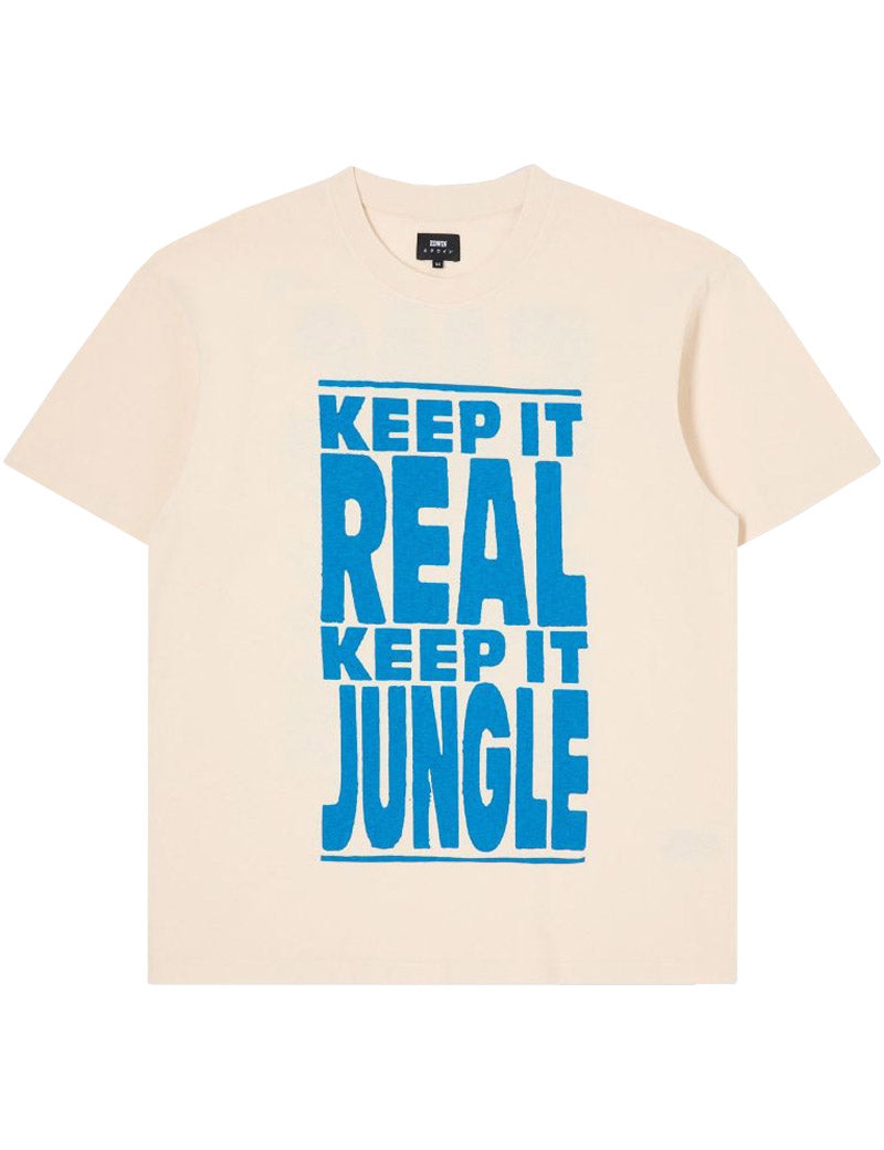 Edwin Keep It Real T-shirt Whitecap Grey