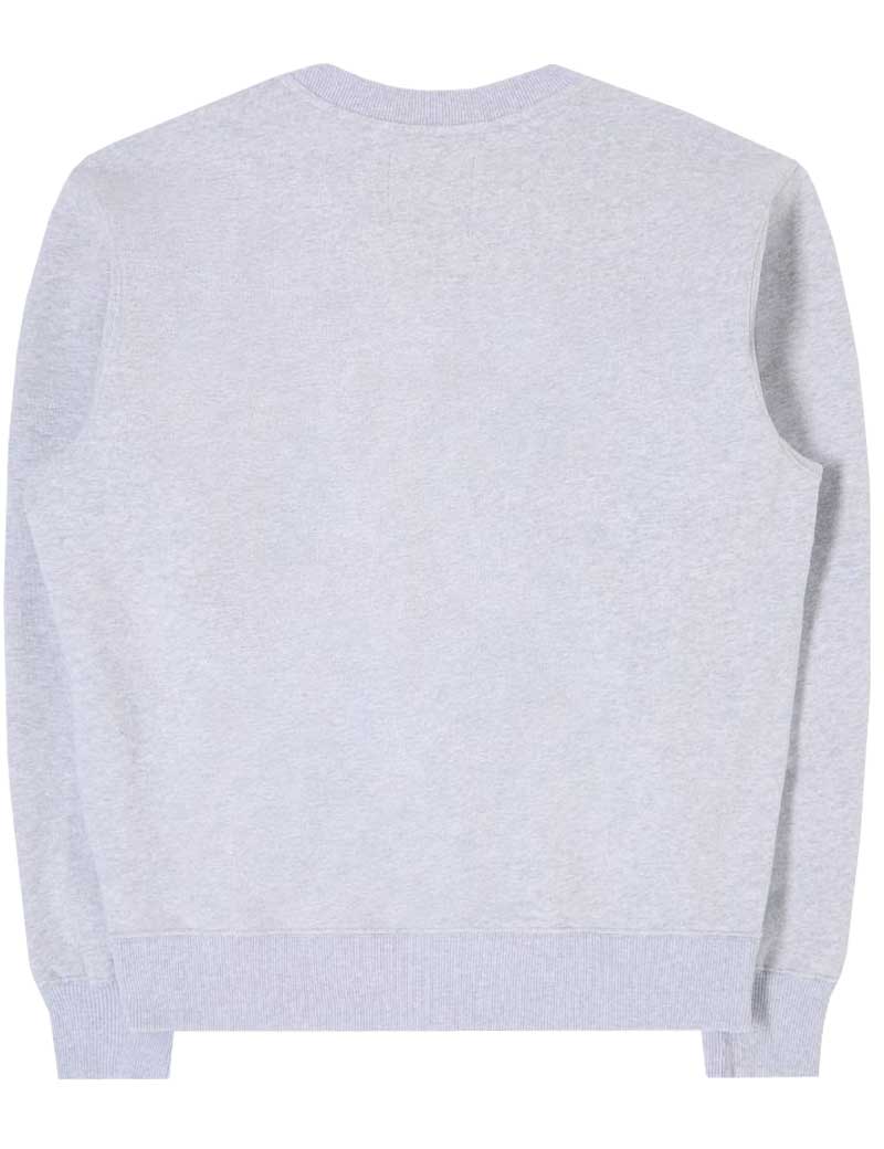 Edwin Japanese Sun Heavy Sweatshirt Grey Marl