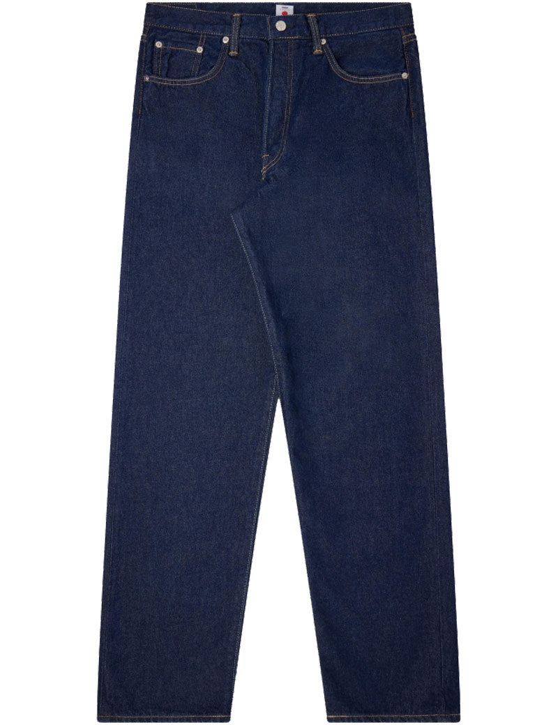 Edwin Loose Fit Kaihara Pure Indigo Jeans Blue Rinsed