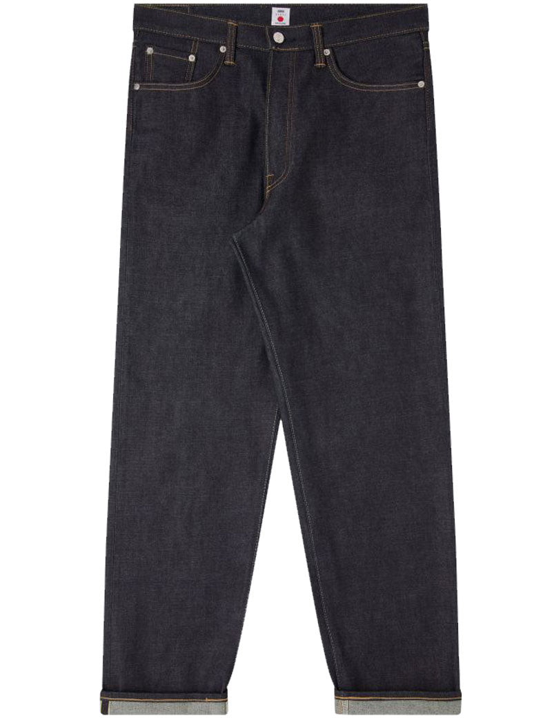 Edwin Loose Fit Kaihara Dark Pure Rainbow Selvage Jeans Blue Unwashed