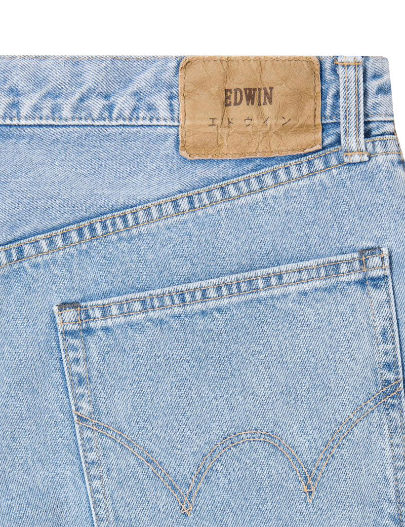 Edwin Wide Pant Jeans Blue Light Used