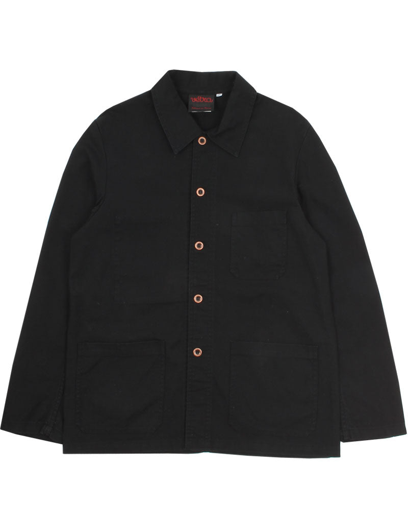 Vetra Weaved Workwear Jacket Black