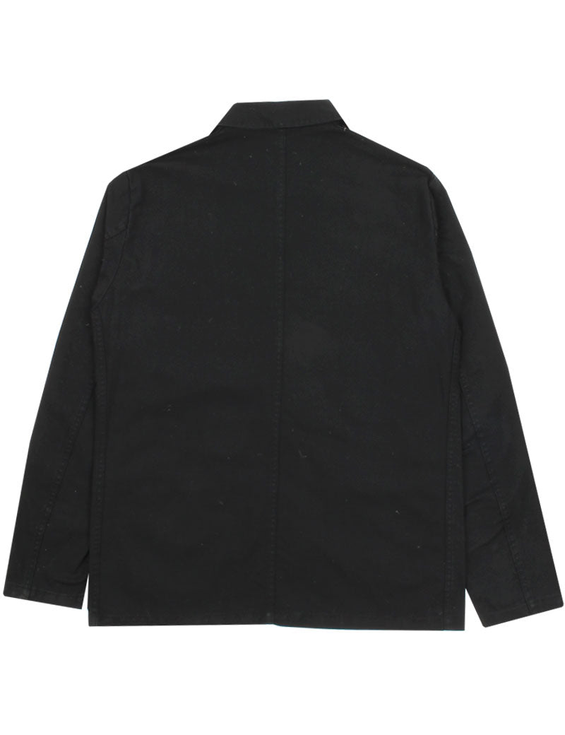 Vetra Weaved Workwear Jacket Black