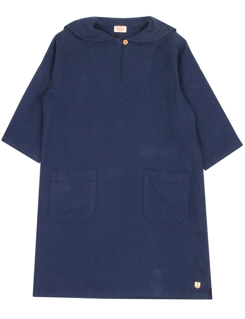 Armor Lux Heritage Tunic Dress Indaco Navy