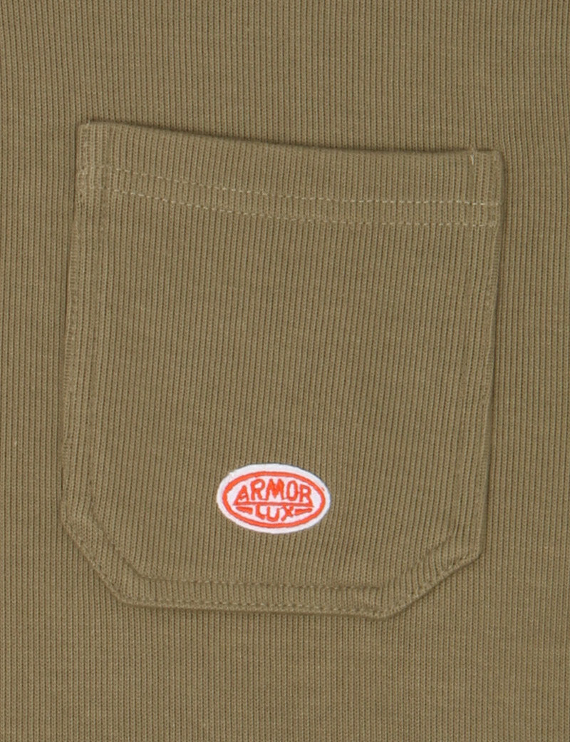 Armor Lux Troyer Sweatshirt Olive