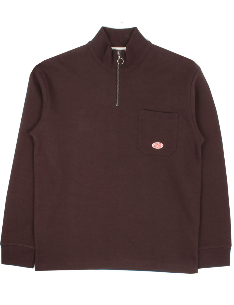 ARMOR LUX TROYER SWEATSHIRT DARK MAHOGANY