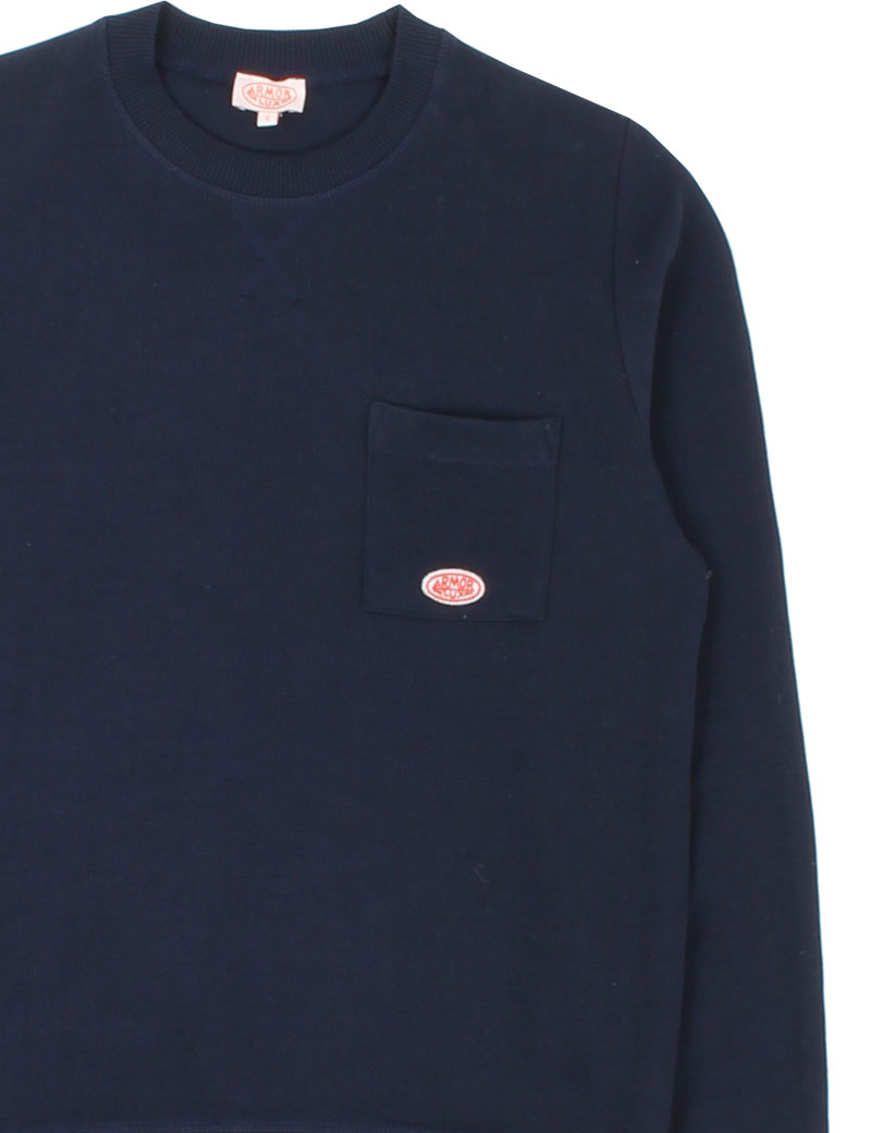 ARMOR LUX HERITAGE SWEATSHIRT MARINE DEEP NAVY