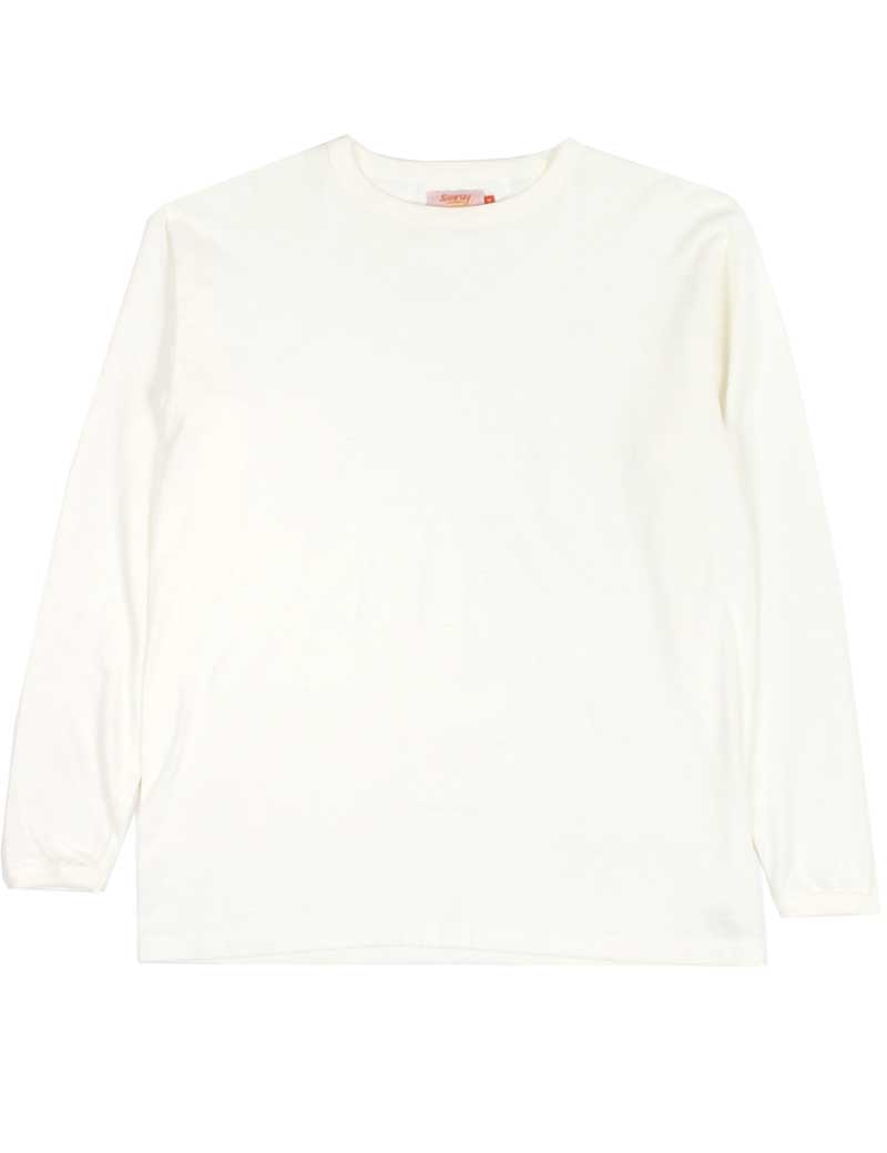 SUNRAY HALEIWA LONG SLEEVE T-SHIRT OFF WHITE