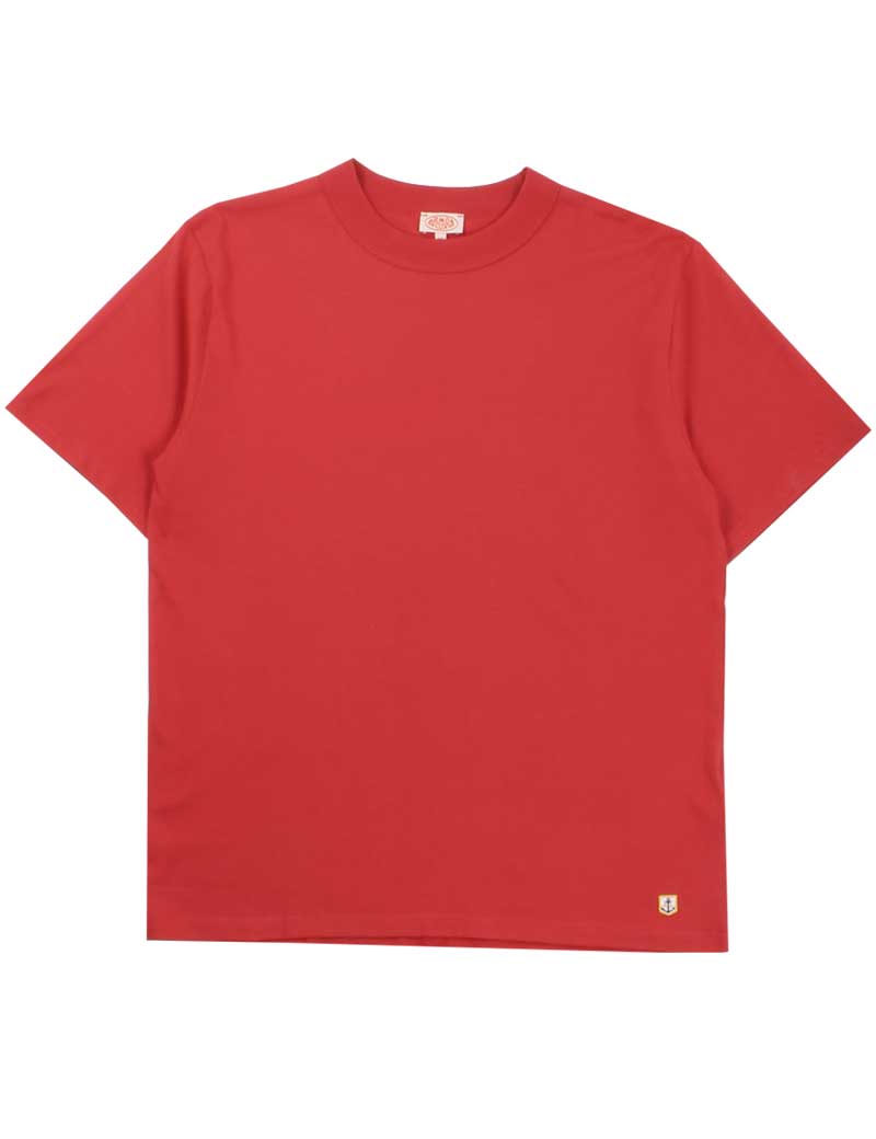 ARMOR LUX HERITAGE ORGANIC COTTON T-SHIRT CARDINAL RED