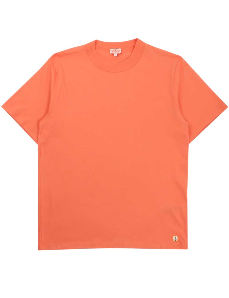 ARMOR LUX HERITAGE ORGANIC COTTON T-SHIRT CORAL