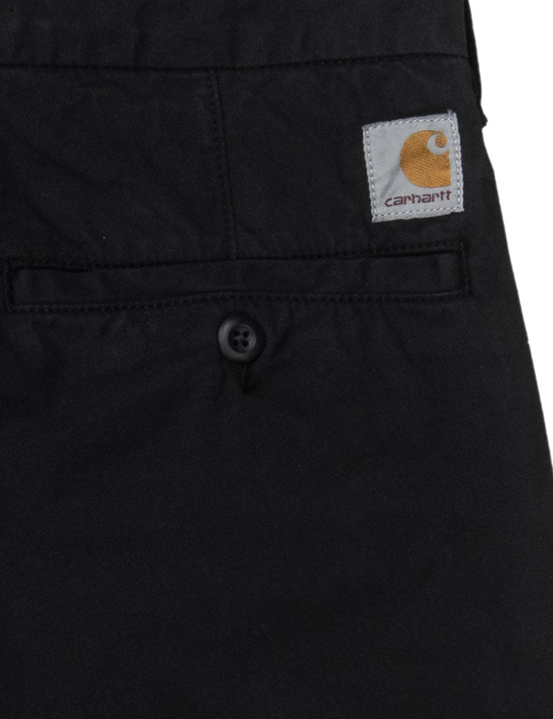 CARHARTT WIP JOHN SHORTS BLACK