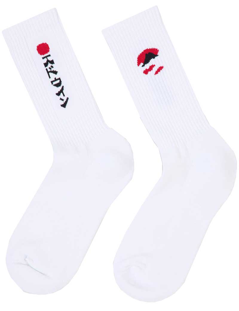 EDWIN KAMIFUJI SOCKS WHITE