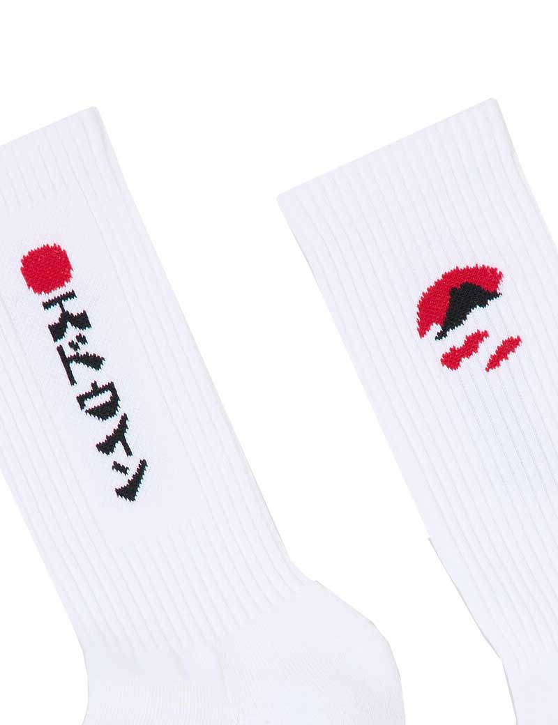 EDWIN KAMIFUJI SOCKS WHITE