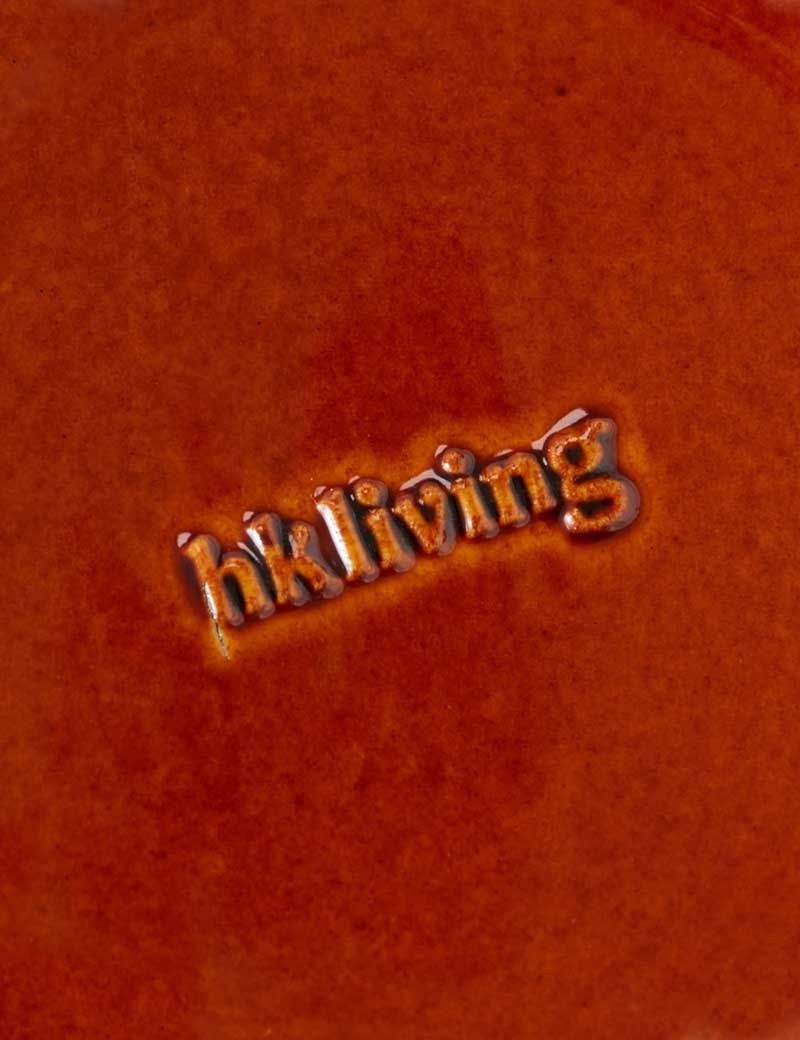 HK Living 70s Ceramics Curry Bowls Hibiscus Set Of 2