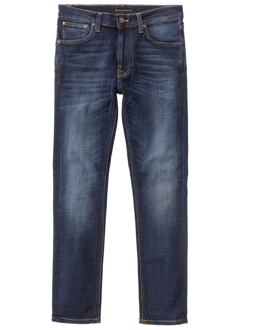 NUDIE JEANS CO LEAN DEAN DARK DEEP WORN