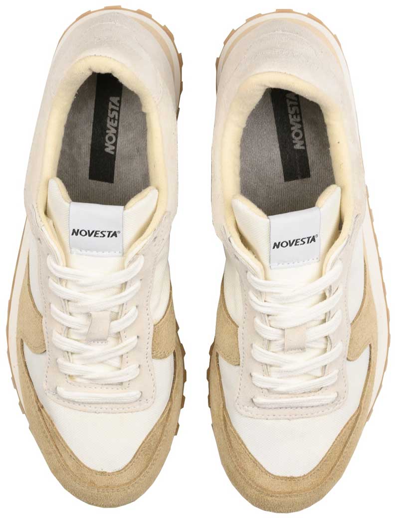 Novesta Marathon Trail Trainers White Beige