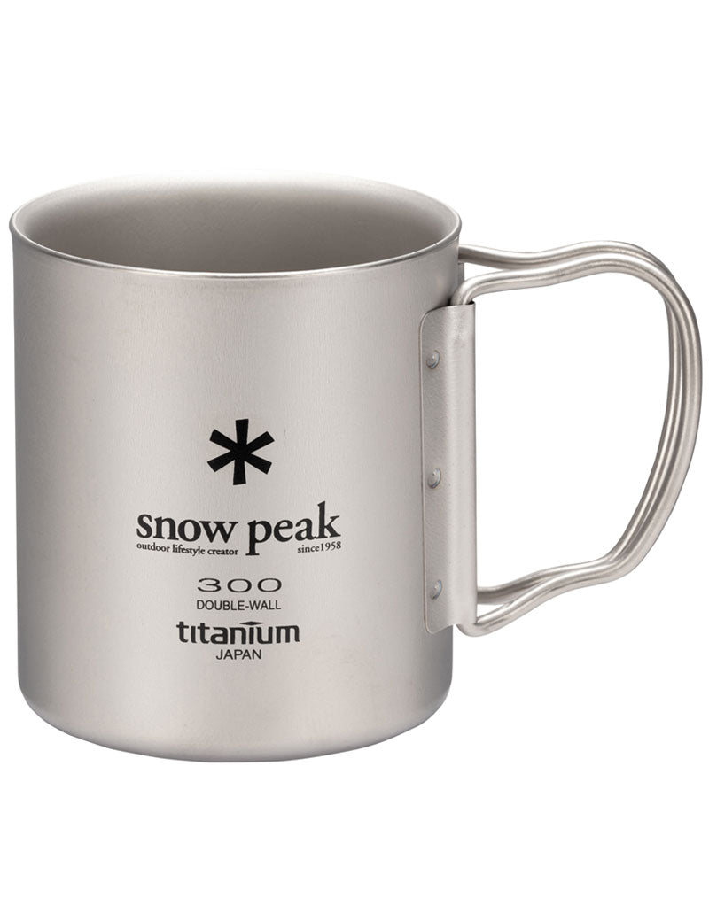 Snow Peak Titanium Double Wall Mug 300