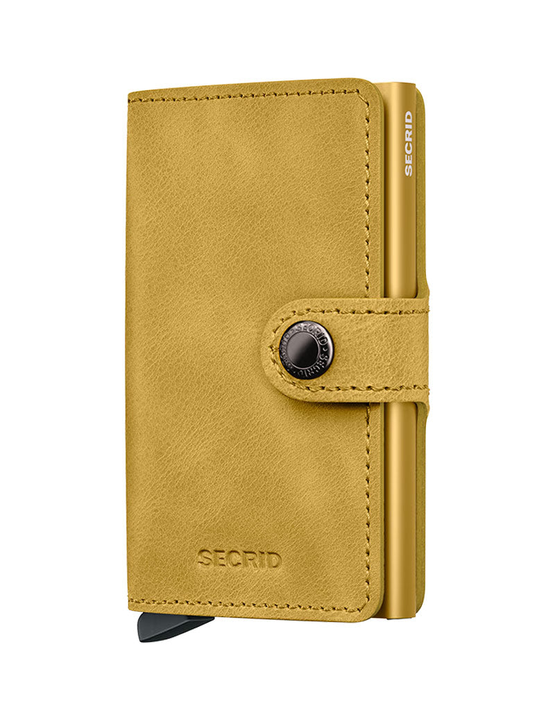 Secrid Miniwallet Vintage Yellow