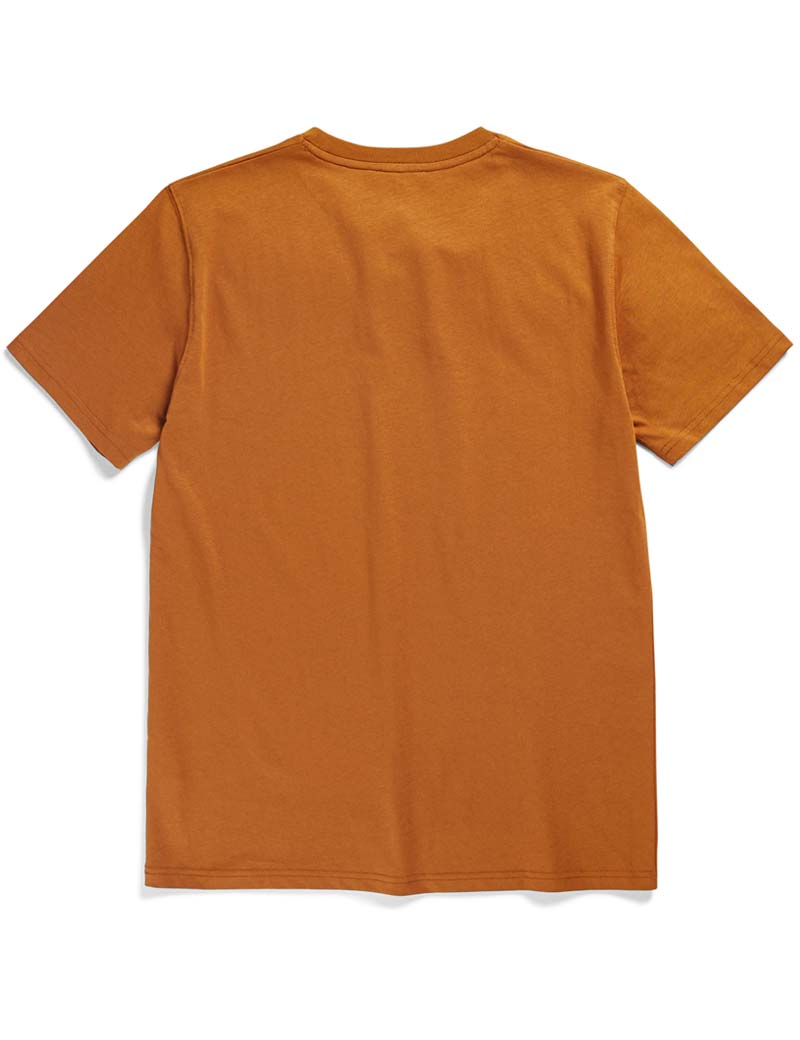 Norse Projects Niels Standard Short Sleeve T-Shirt Rufous Orange