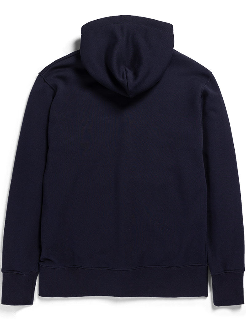 Norse Projects Arne Logo Hoodie Dark Navy