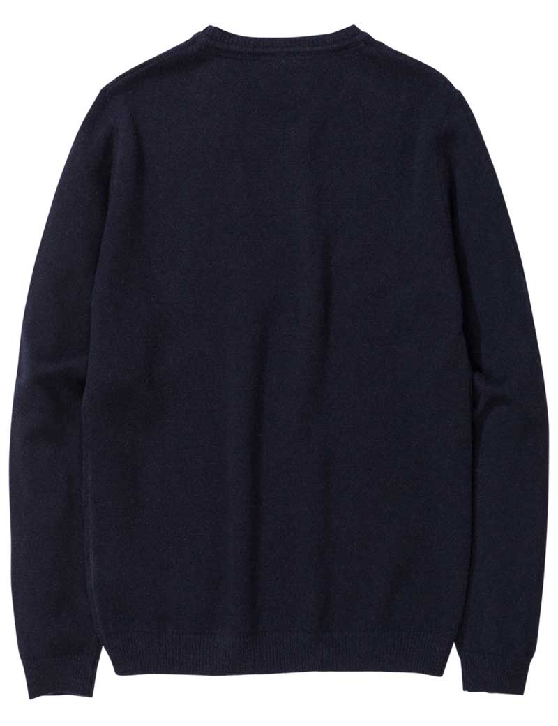 NORSE PROJECTS SIGFRED LAMBSWOOL JUMPER DARK NAVY