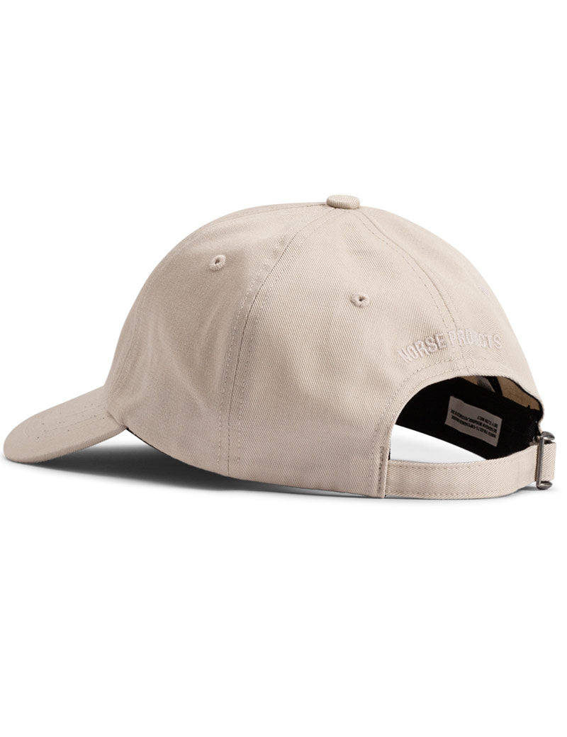 Norse Projects Twill Sports Cap Marble White