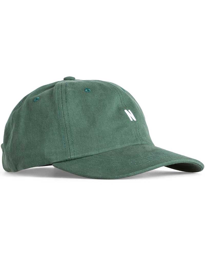 Norse Projects Twill Sports Cap Dartmouth Green