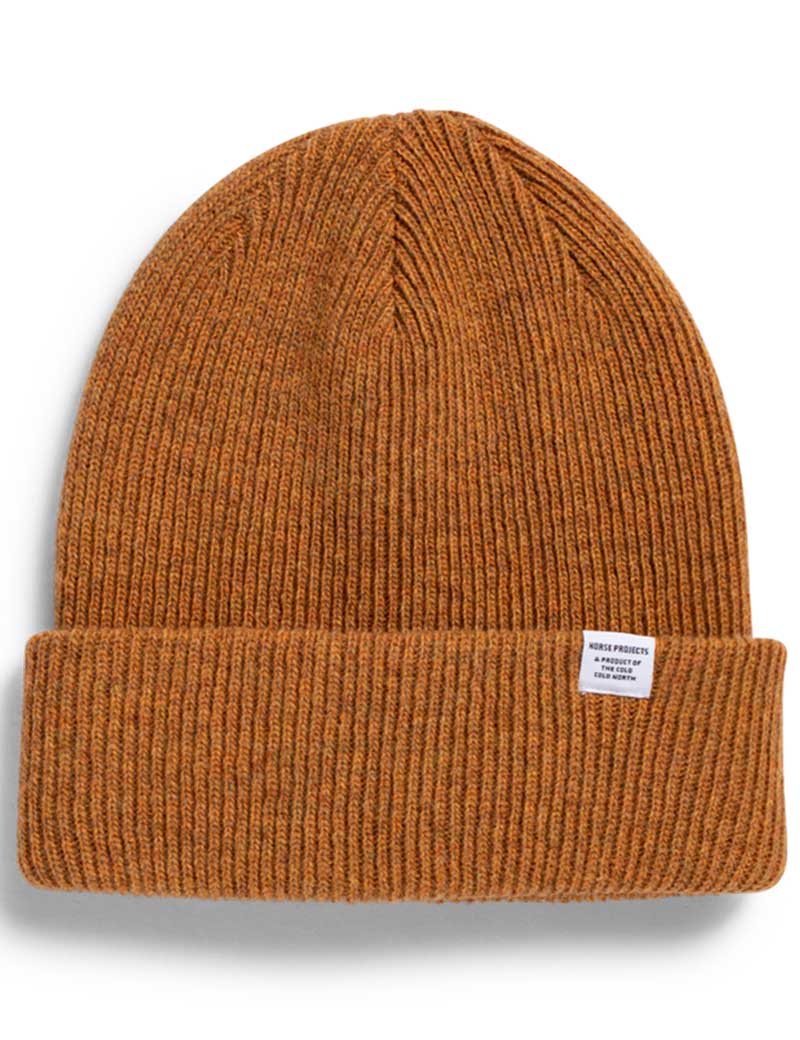 Norse Projects Beanie Mustard Yellow