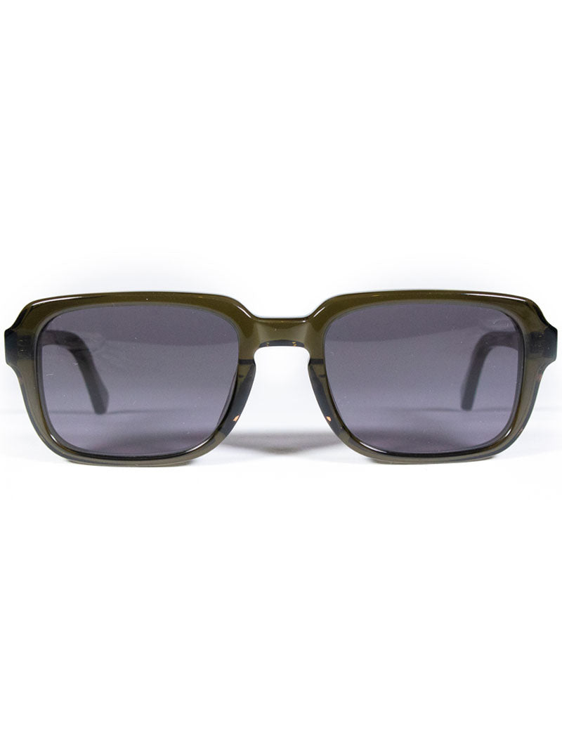 OSCAR DEEN NELSON DARK OLIVE NIGHT SUNGLASSES