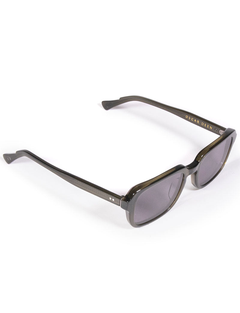 OSCAR DEEN NELSON DARK OLIVE NIGHT SUNGLASSES