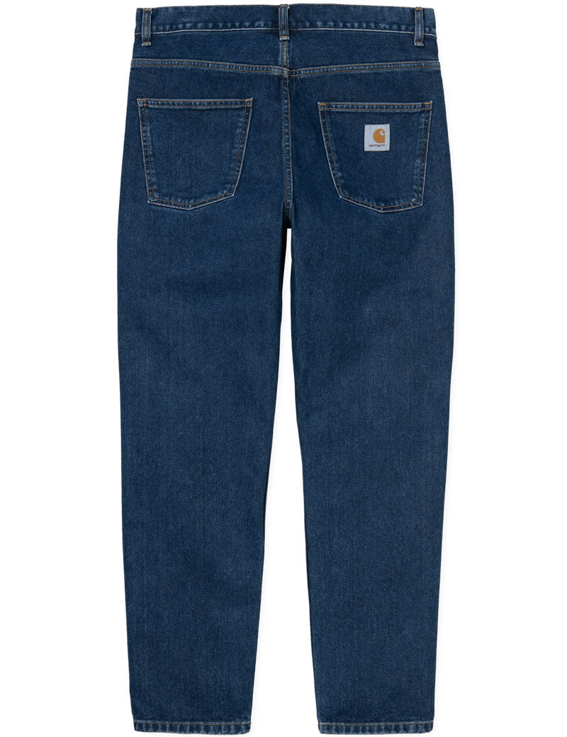 CARHARTT WIP NEWEL PANT JEANS BLUE STONE WASHED