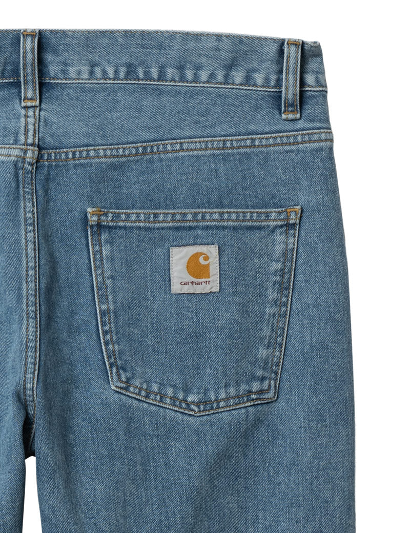 CARHARTT WIP NEWEL PANT BLUE STONE BLEACHED