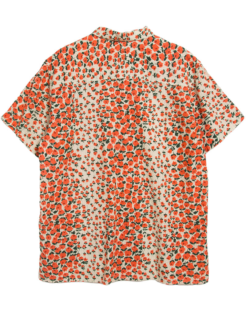 YMC MALICK SHORT SLEEVE SHIRT FLORAL MULTI