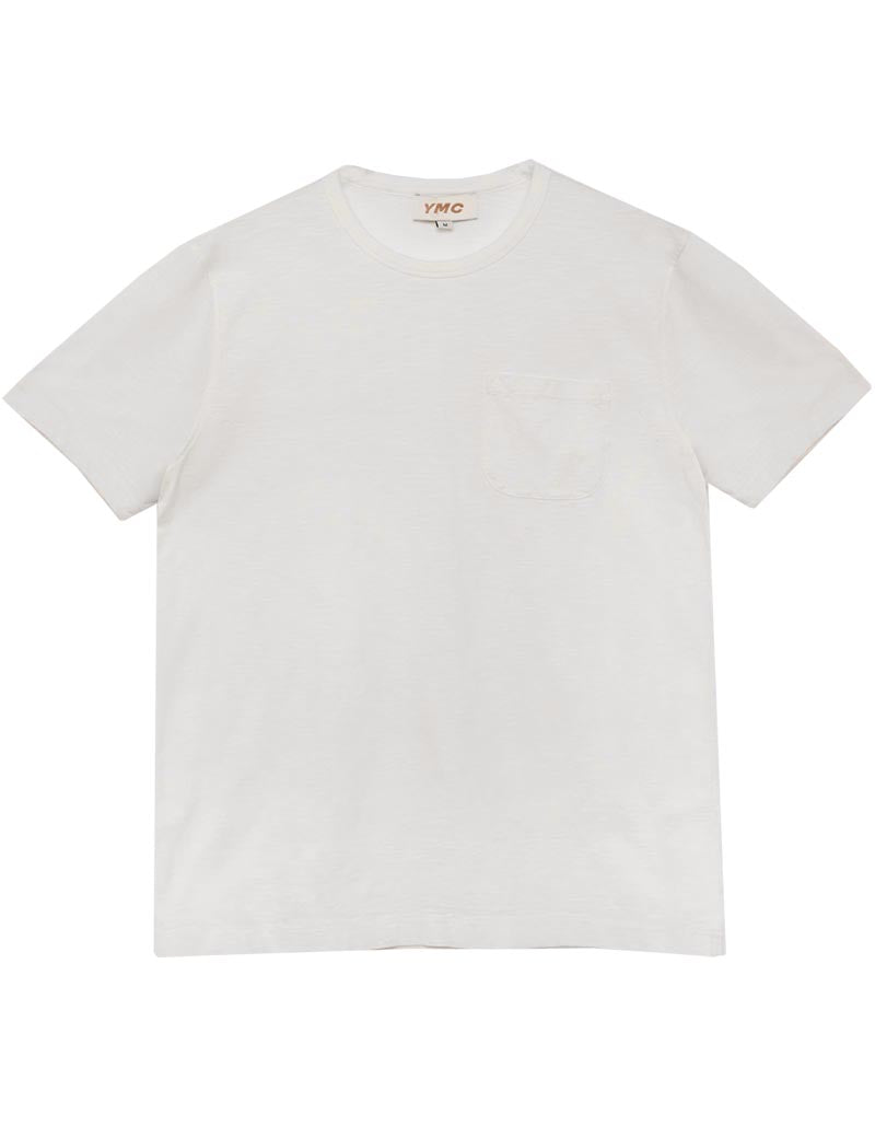 YMC EARTH WILD ONES T-SHIRT WHITE