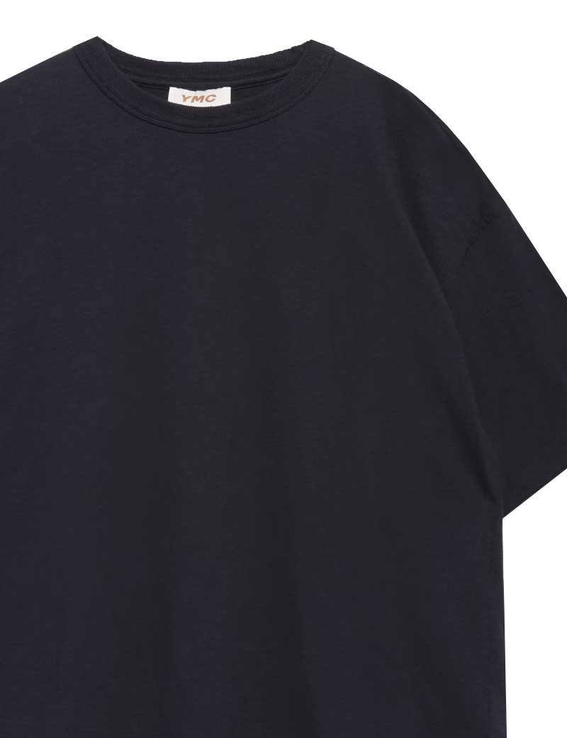 YMC EARTH TRIPLE T-SHIRT NAVY