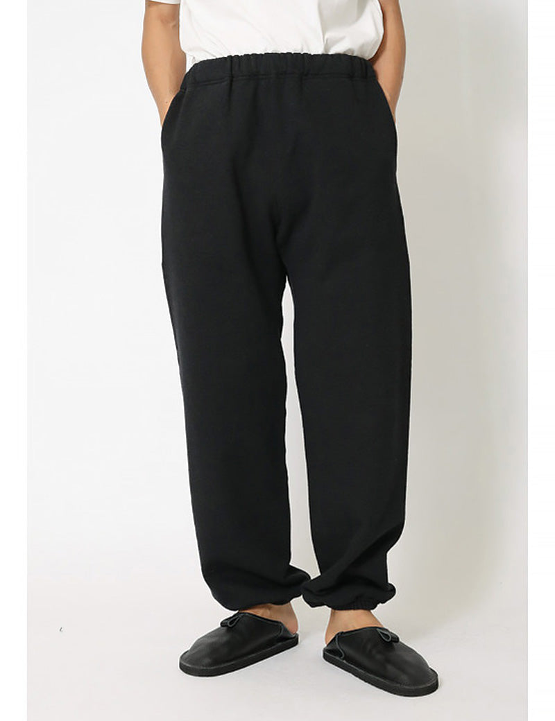 Snow Peak Recycled Cotton Sweat Pants Black