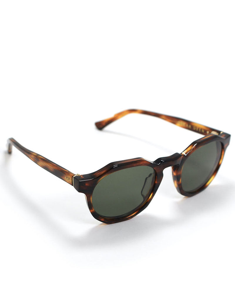 OSCAR DEEN PINTO UMBER MOSS SUNGLASSES