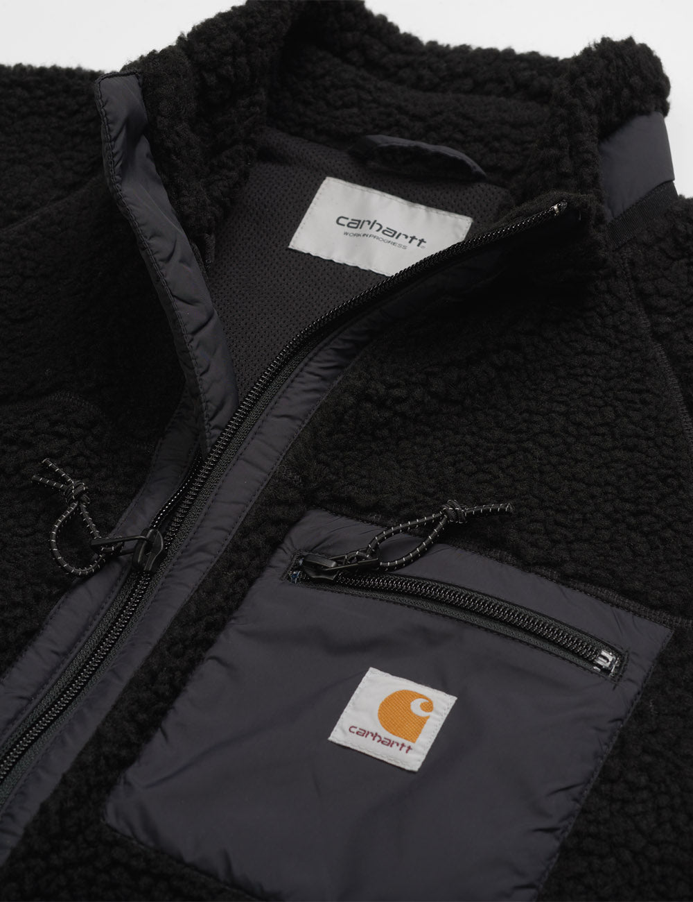 CARHARTT WIP PRENTIS VEST LINER BLACK