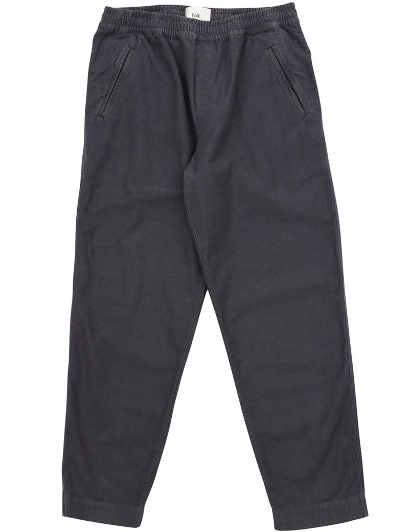 FOLK ASSEMBLY PANT CHARCOAL MOLESKIN