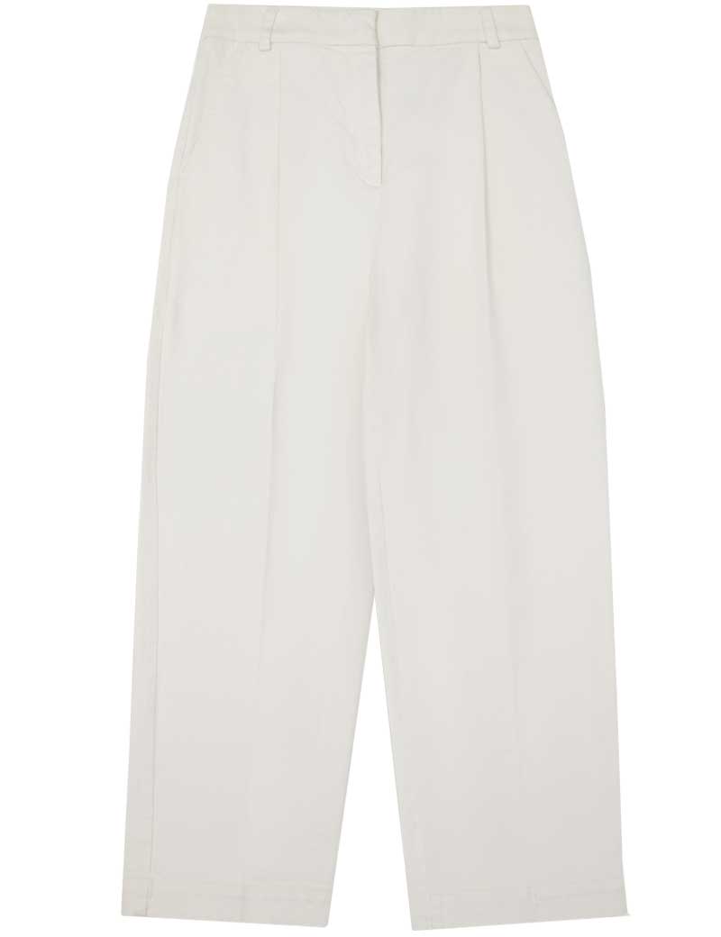 YMC EARTH MARKET TROUSERS ECRU