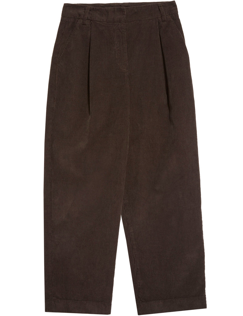 YMC MARKET CORDUROY TROUSERS BROWN