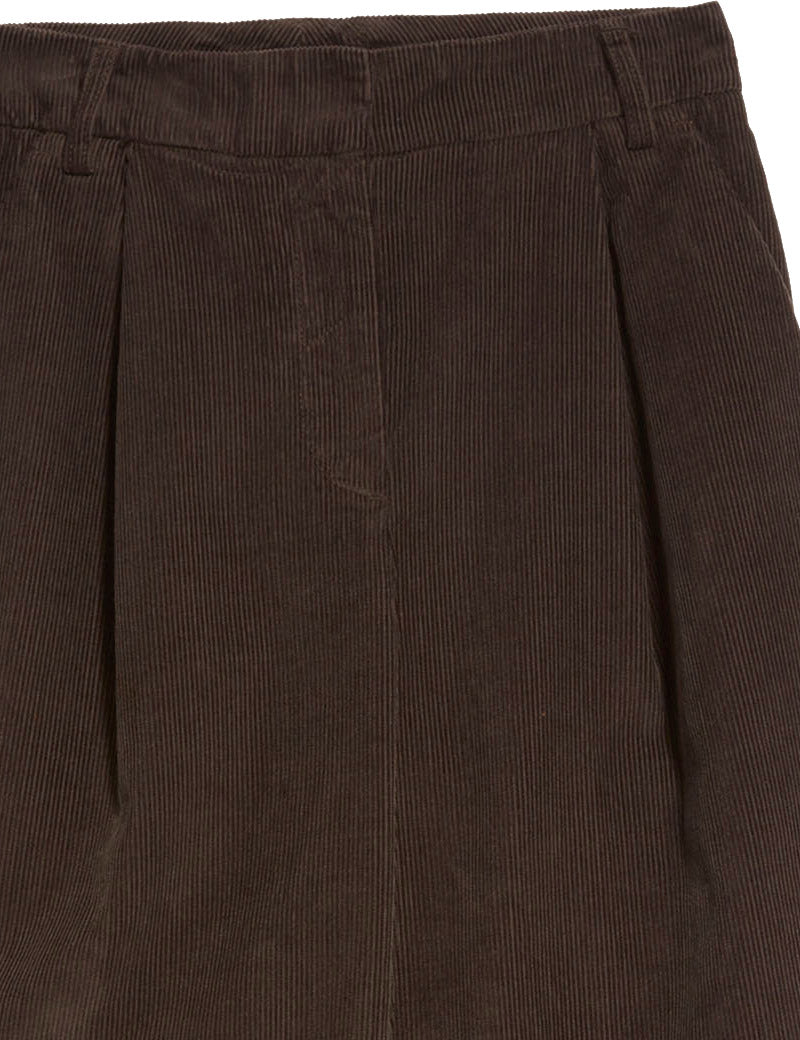 Ymc Market Corduroy Trousers Brown